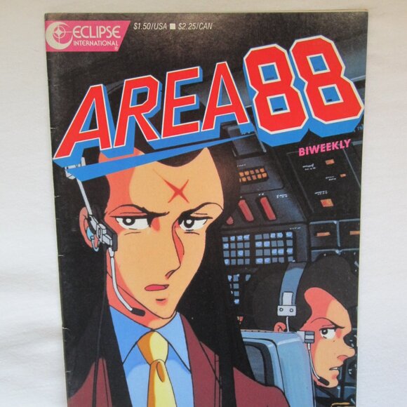 1988 Eclipse / Viz Comic Book: Area 88 #33 - Picture 1 of 2
